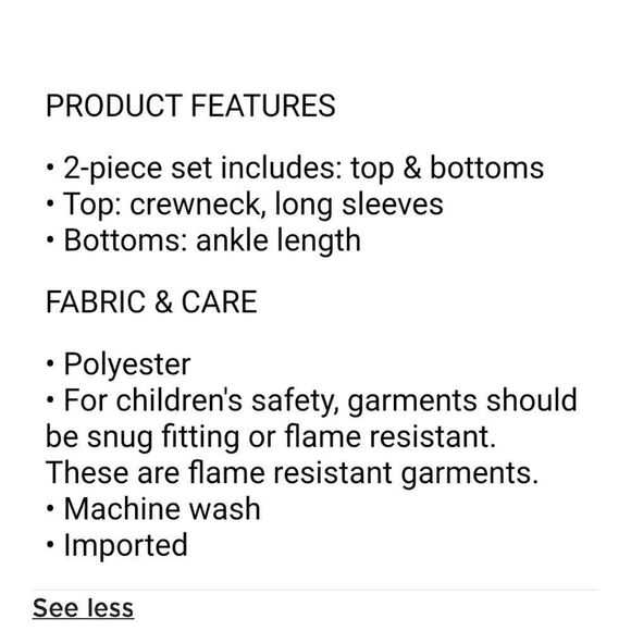 *NEW* JAMMIES FOR FAMILIES TWO-PIECE BOYS PJ…SET SIZE 2T - Picture 6 of 6